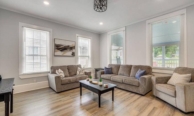 Macon Casa | Walk to Mercer University: Home w/ Yard in Macon!