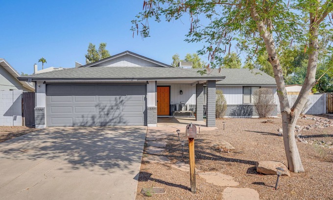 Village Park Four Casa | Walk to Sloan Park: Mesa Retreat w/ Fenced Yard