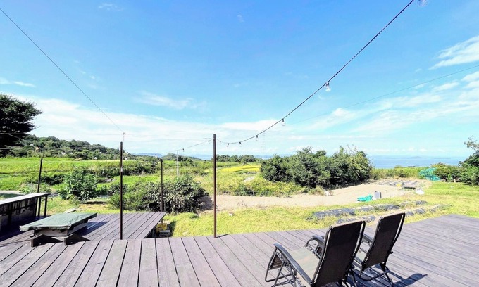 Karato Casa | Walk to Teshima Museum stunning views ebikes / Shozugun Kagawa