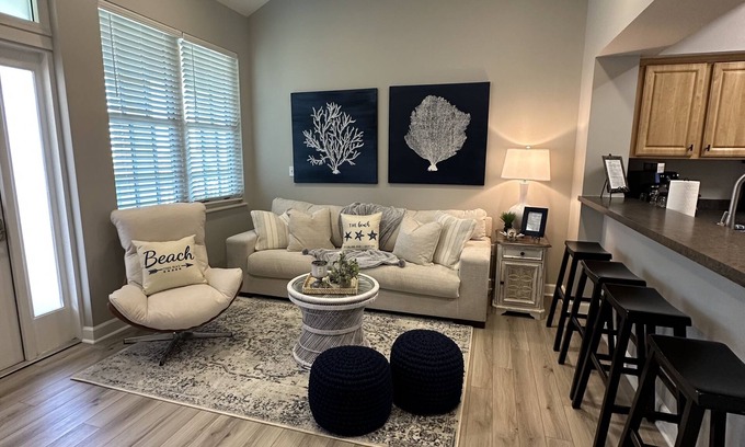 Ono Island Condominio | Walk to the beach. 2 Bedroom Condo - "The Blue Palm."