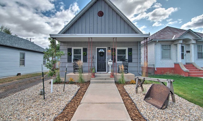Laramie Cabaña | ¡NUEVO! Centro de Laramie Home, a pie de la universidad