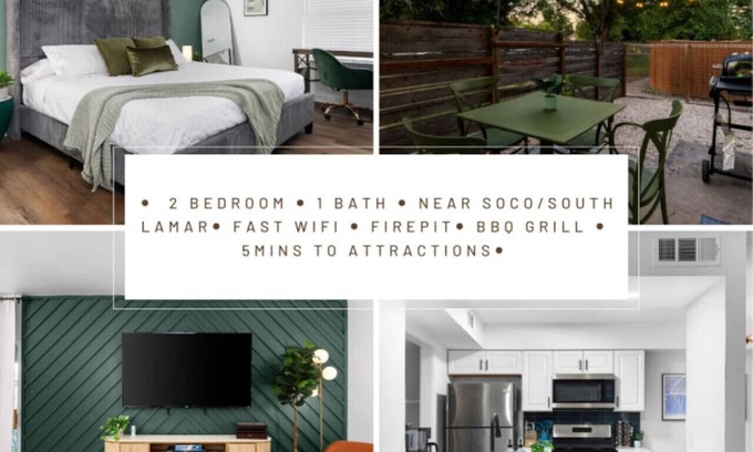 South Lamar Casa | Walk to Zilker Park & SoCo - Austin's Best