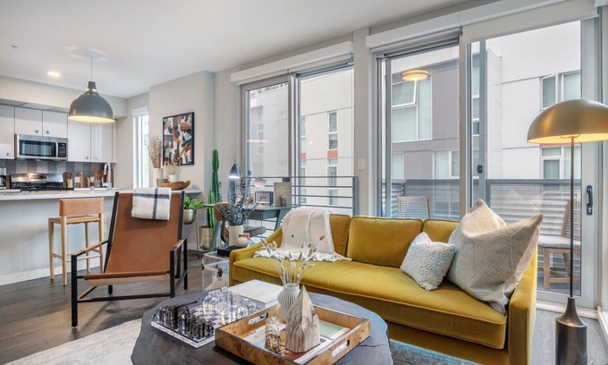 South of Market Apartamento | Walkable SoMa 2BR w/ Gym + Game Patio near Civic Center by Blueground