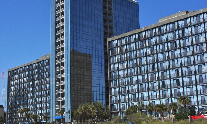 Downtown Myrtle Beach Complejo | Seaglass Tower Myrtle Beach, SC: a poca distancia de CCMF