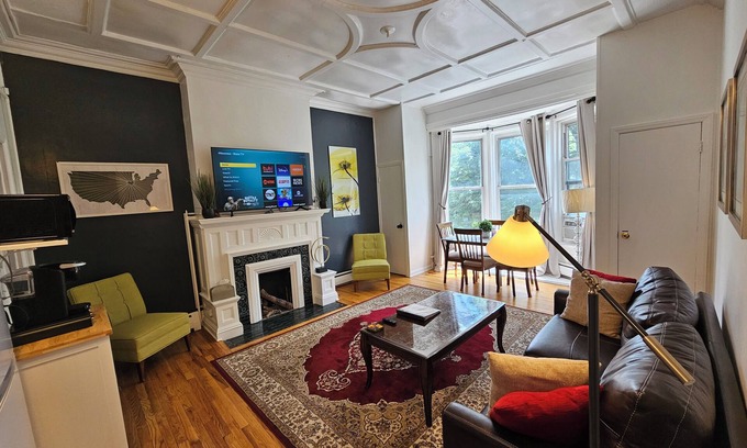 Albany Apartamento | Washington Parkside Queen 1 Bedroom In 1800s Brownstone!