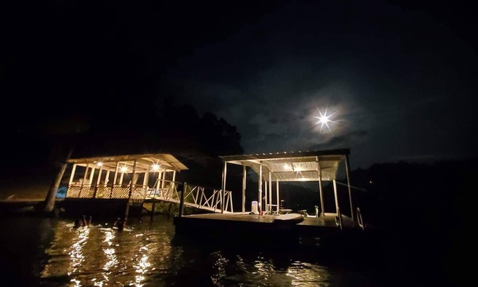 Wedowee Casa | Water Front property with 300 feet of shore line and three acres of privacy.
