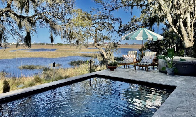 West Ashley Casa | Water views & only 2 miles to downtown