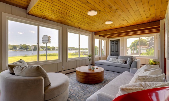 Barrington Casa | Waterfront Barrington Estate with Hot Tub!