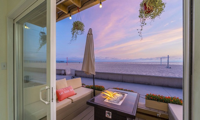 Hermosa Beach Apartamento | Hermosa Oasis: Retiro frente al mar frente al mar: "Mejor en su clase Playa Hermosa 2018-2019