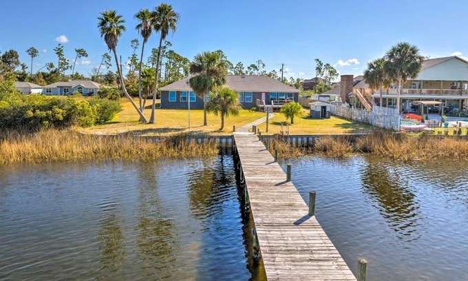 Callaway Casa | Waterfront Callaway Bayou Home with View and Boat Slip