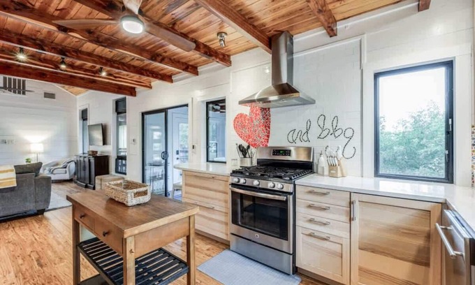 Burnet Casa | Waterfront, Custom, and Eclectic home on the Lake!