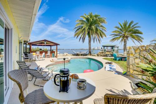 South Daytona Casa | Waterfront Daytona Escape with Pool and Game Room!