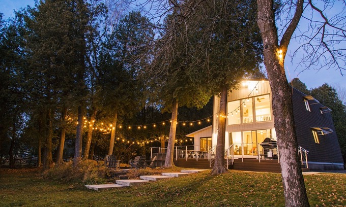 Sturgeon Bay Cabina | Puertas del Condado de cabañas en Clark Lake - The Bay