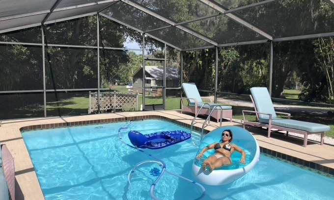 Ridge Wood Heights Casa | Waterfront Estate over an acre on the water with Large Heated Pool