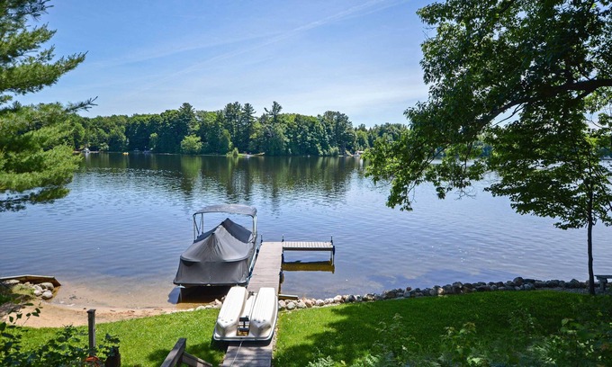 Fife Lake Cabaña | Acogedor Waterfront Fife Lake Cottage en el lago!