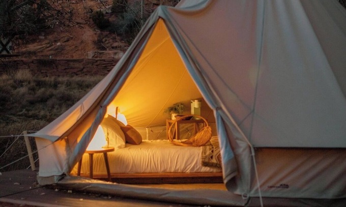 Kanab Alquiler De RV | Waterfront Glamping Suite w Private Deck #2