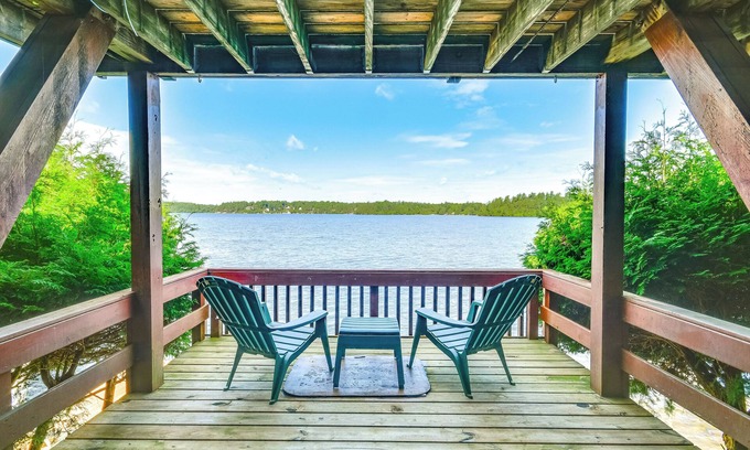 Town of Diana Casa | Waterfront Harrisville Home w/ Outdoor Fireplace!