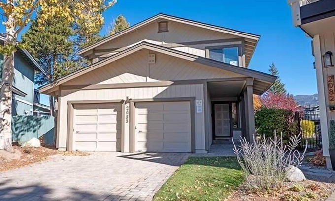 Tahoe Keys Casa | Waterfront Home with Mountain Inspired Decor, Private Hot Tub and Boat Dock...