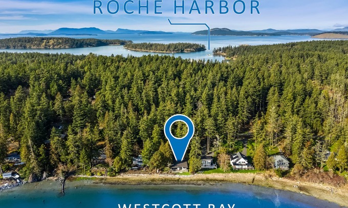 Roche Harbor Casa | Waterfront Home! Newly Remodeled! (weow)
