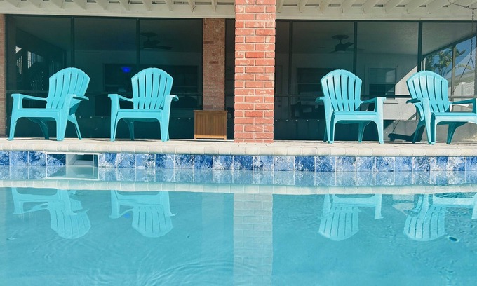 Spring Hill Casa | Waterfront Home with Heated Pool+Game Room