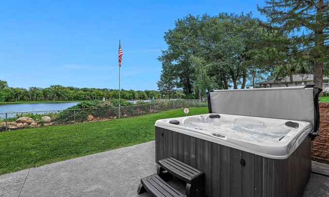 Marshland Casa | Waterfront Home with HOT TUB, Large Dock, Game Room, Movie Theater