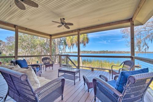 Crystal River Casa | Waterfront Home with Private Dock in Crystal River