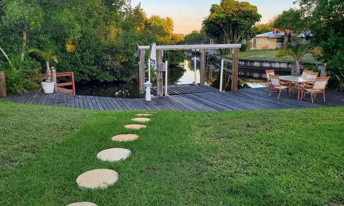 McGregor Casa | Casa frente al mar en South Ft Myers en Whisky Creek