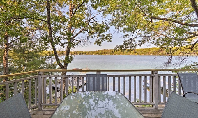 Johannesburg Casa | Waterfront House w / Dock & Deck en Little Bear Lake