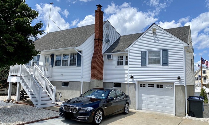 Beach Haven West Casa | Casa frente al mar recientemente levantada y renovada cerca de LBI ...