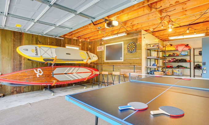 Lake City Cabaña | Waterfront Lake City Home w/ Deck & Boat Dock!
