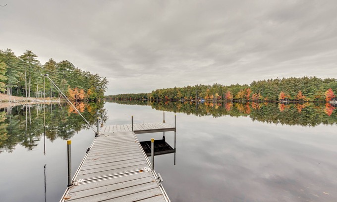 Lake Arrowhead Cabina | Waterfront Lake Arrowhead Cabin w/ Dock & Fire Pit