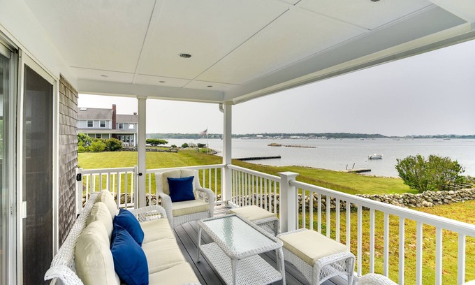 Westport Point Casa | Waterfront Massachusetts Vacation Rental w/ Deck