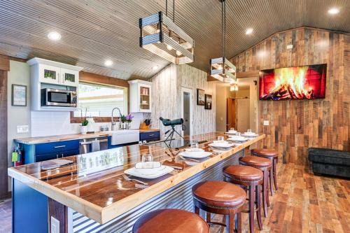 Nekoosa Casa | Waterfront Nekoosa Home with Dock, Views and More!