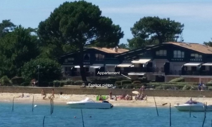 Cap-Ferret Apartamento | Waterfront, vista panorámica de la bahía de Arcachon, el acceso directo a la playa