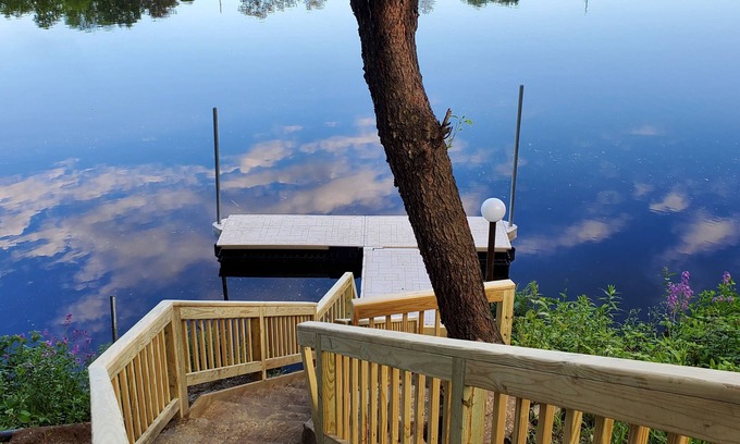 Black River Falls Casa | Waterfront property on the ATV/UTV trail system!