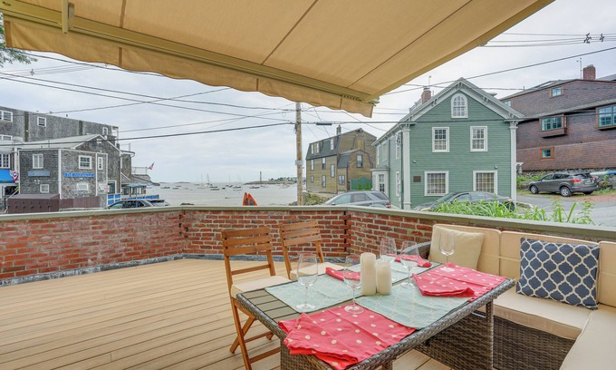 Marblehead Casa | Waterfront Views: Historic Marblehead Home