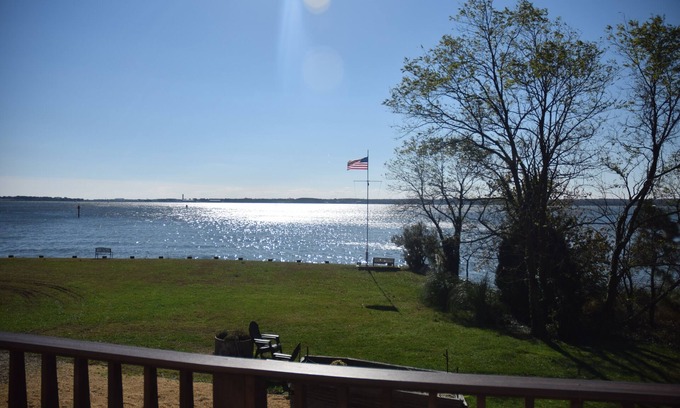 Chesapeake Ranch Estates-Drum Point Casa | Waterfront Wildlife Retreat en el río Patuxent