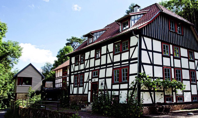 Heringen Apartamento | Wohnung en Thüringen con sauna y jardín