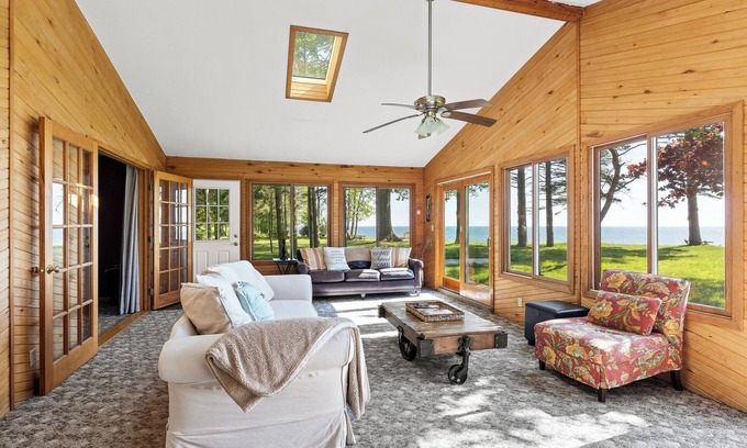 Montague Casa | Waters Edge Retreat - Private Lake Michigan Frontage