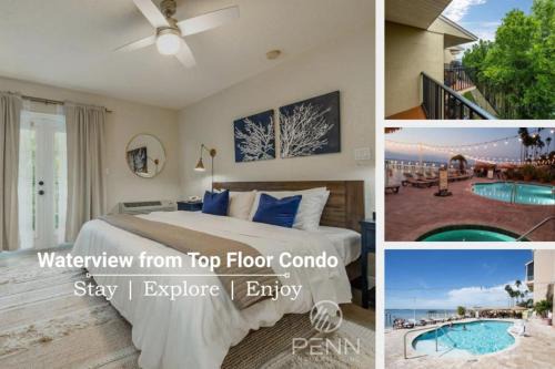 Dunedin Apartamento | Waterview from Top Floor Condo