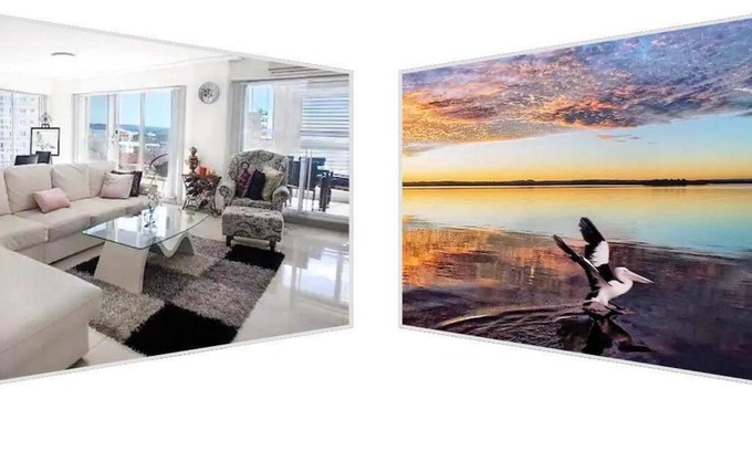 The Entrance Apartamento | Waterview luxury hideaway, 2 min walk to all, pool