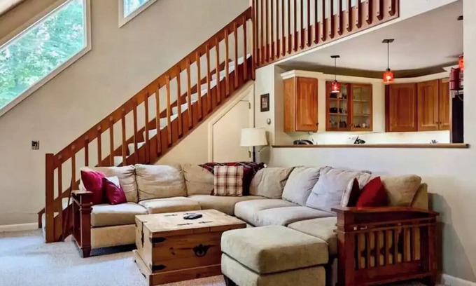 Campton Casa | Waterville Estates Escape w/Game Room, Fire Pit, Hiking Trails & Pools!