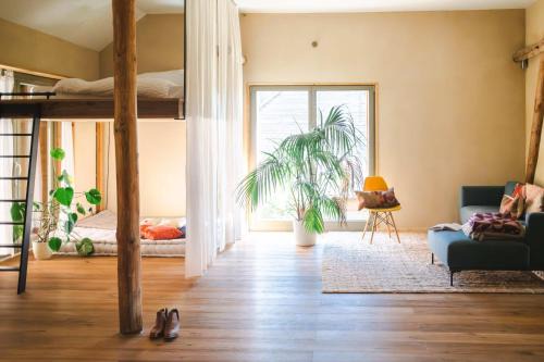Rognitz Apartamento | Weiträumiges, helles Studio mit Naturblick