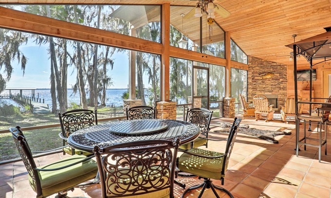 Welaka Casa | ¡NUEVO! Welaka House con muelle privado en el río St Johns