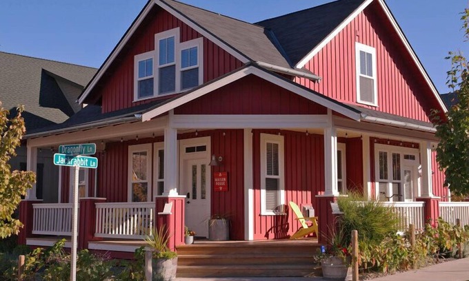 Chelan Casa | Maison Rouge en el mirador en el lago Chelan