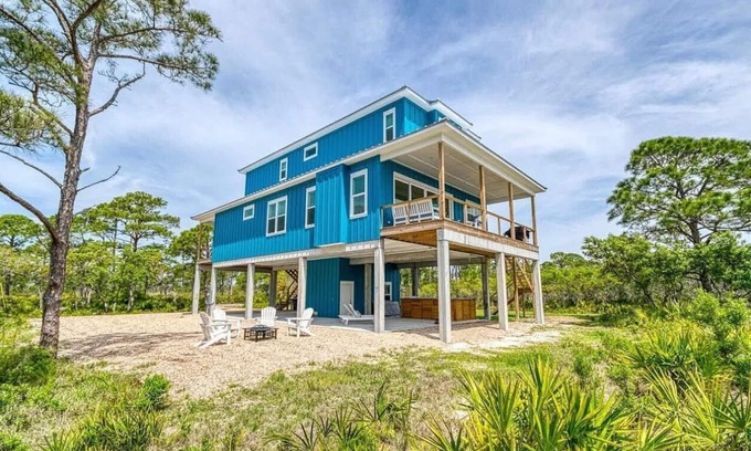 Alligator Point Casa | Welcome to Ohana Shack Spacious 4BR/4.5BA Bald Point Beach Home Perfect for ALL