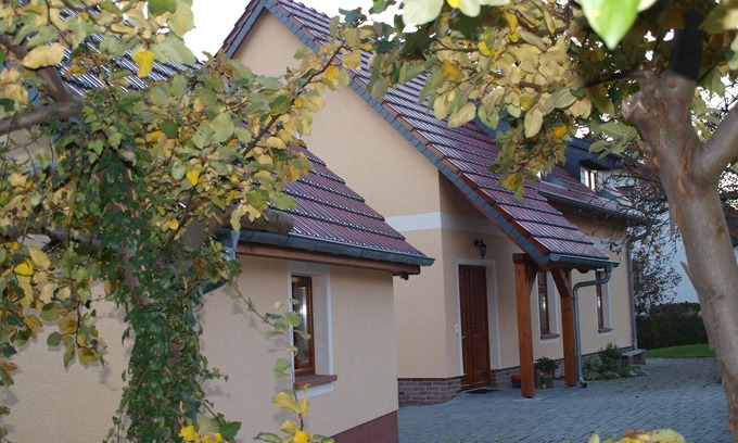 Dreiheide Casa | Bienvenido a los viejos tiempos en la casa de vacaciones en Wiesengrund