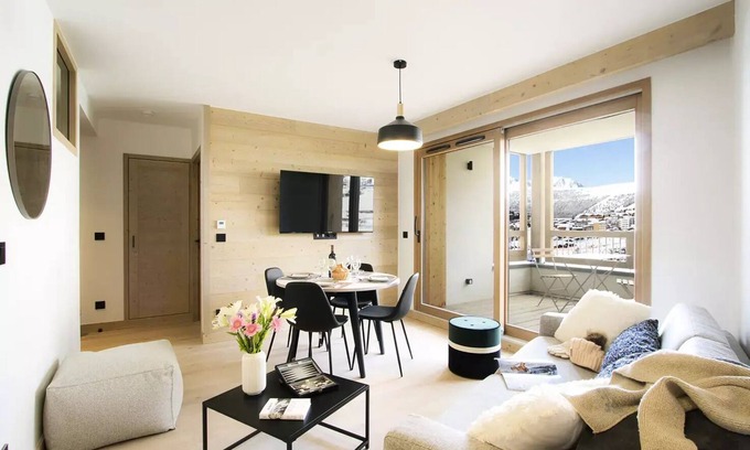 Huez Apartamento | Wohnung sehr gut ausgestattet