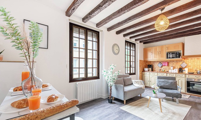 Le Pin Apartamento | Apartamento bien equipado /AEROPORTO CDG/Paris Disneyland/ Olímpicos de 2024