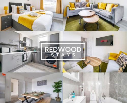 Rushmoor District Apartamento | Well-Equipped Serviced Apartments in Aldershot Town Centre, Free WiFi By Redwood Stays